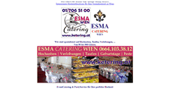 Desktop Screenshot of esma.catering-wien.com